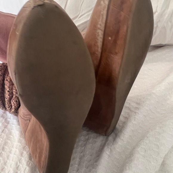 COPY - Distressed BEDSTU WEDGE BOOTIES - Picture 3 of 3